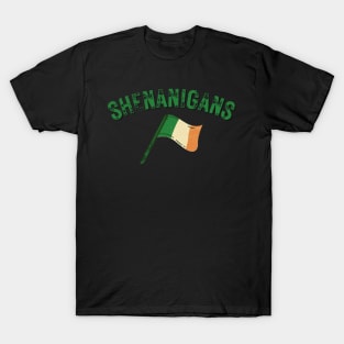 Shenanigans Irish Flag T-Shirt